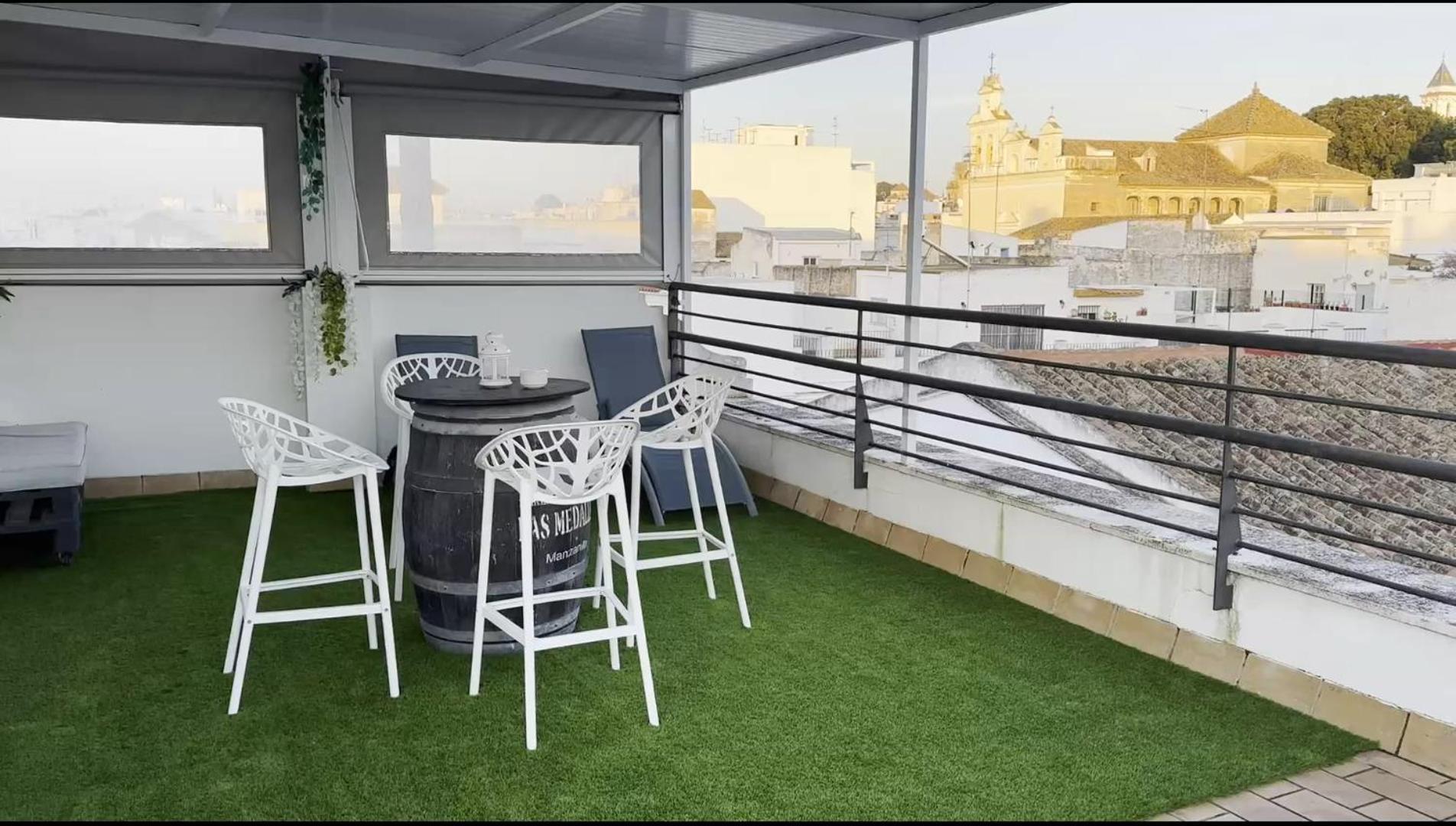 Апартаменты Atico Padre Aldama Centro Y Con Wifi Санлукар-де-Баррамеда Экстерьер фото